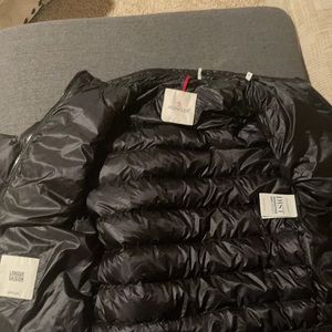 Black Moncler Agay sz 0 perfect condition worn few timeswill ship if necessary